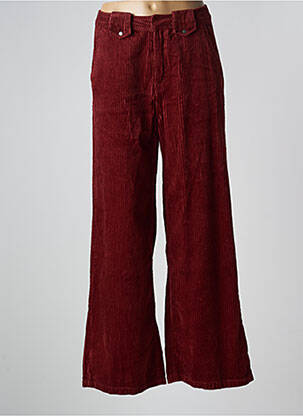 Pantalon large rouge VERO MODA pour femme