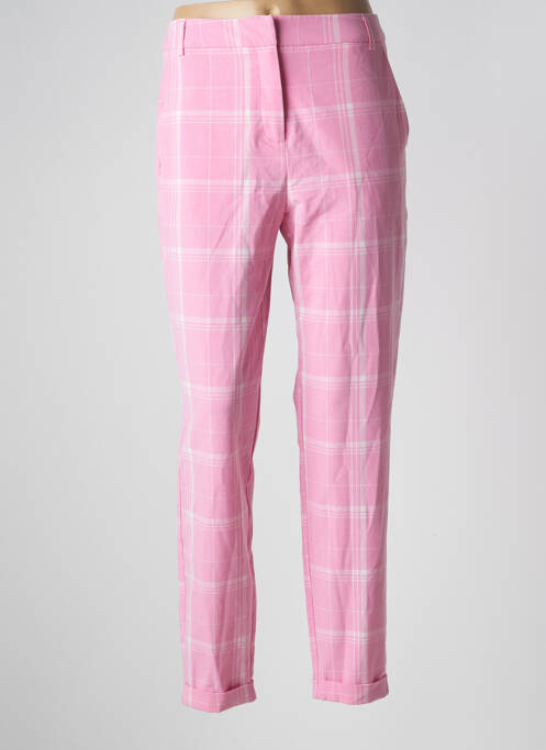 Pantalon droit rose VERO MODA pour femme