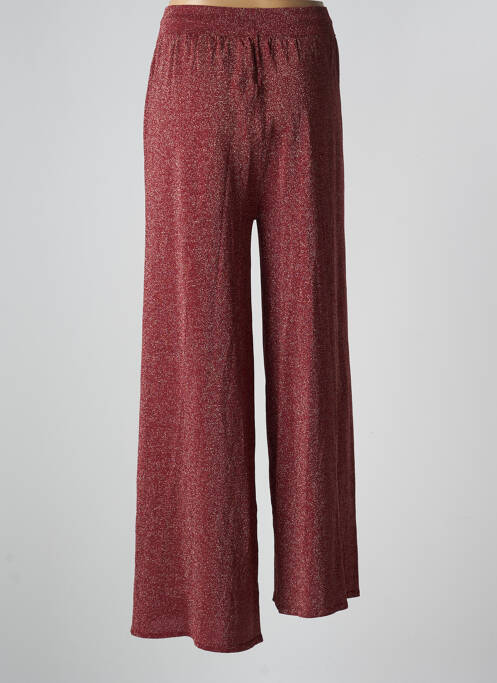 Pantalon large rouge MANGO pour femme