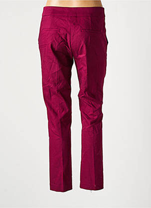Pantalon chino taille normale taille normale violet MORGAN femme