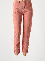 Pantalon 7/8 rose STIEN EDLUND pour femme seconde vue