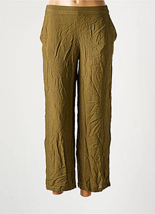 Pantalon 7/8 vert VILA pour femme