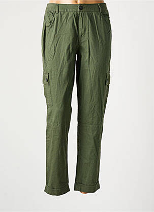 Pantalon cargo vert JACQUELINE DE YONG pour femme