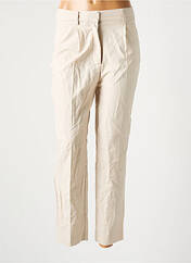 Pantalon chino beige MANGO pour femme seconde vue