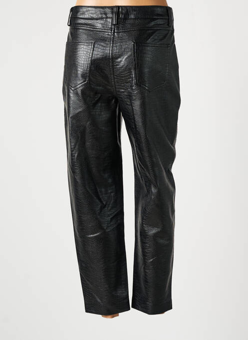 Pantalon 7/8 noir MANGO pour femme