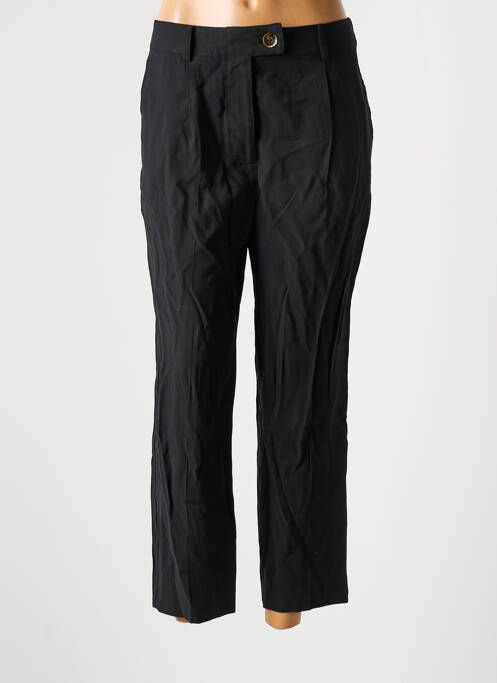 Pantalon 7/8 noir MANGO pour femme