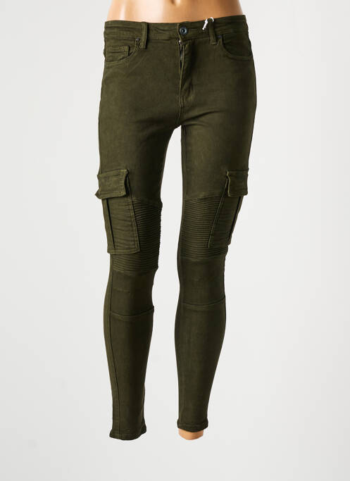 Pantalon cargo vert HAILYS pour femme