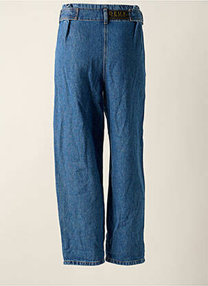 Jean coupe mom poches taille haute bleu DEUX. BY ELINE DE MUNCK femme