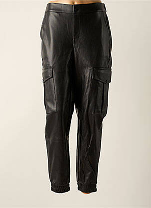 Pantalon cargo resserrée sur le bas taille normale noir NOISY MAY femme