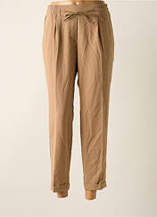 Pantalon 7/8 marron OPUS pour femme seconde vue