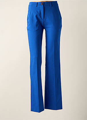Pantalon chino bleu DEUX. BY ELINE DE MUNCK pour femme