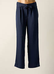 Pantalon droit bleu JACQUELINE DE YONG pour femme seconde vue