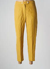 Pantalon 7/8 jaune MANGO pour femme seconde vue