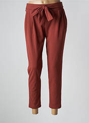 Pantalon 7/8 marron HAILYS pour femme seconde vue