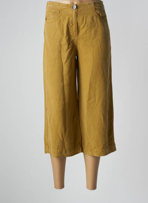 Pantacourt taille haute taille haute vert MANGO femme