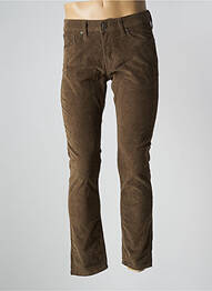 Pantalon slim stretch taille normale vert JACK & JONES homme