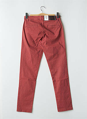Pantalon chino stretch taille normale rouge SHINE homme