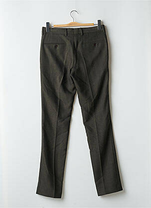 Pantalon droit stretch taille normale vert L'IMPECCABLE MARCEL homme