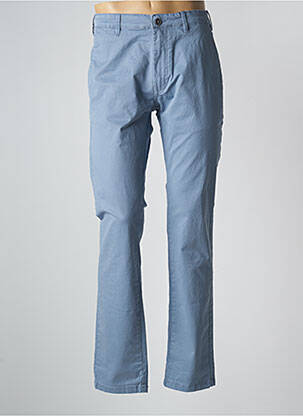 Pantalon chino bleu BRUCE & BUTLER  pour homme