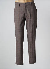 Pantalon chino marron BRUCE & BUTLER  pour homme seconde vue