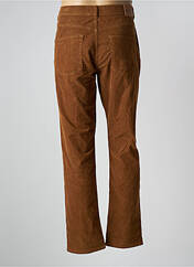 Pantalon chino marron L'IMPECCABLE MARCEL pour homme seconde vue