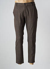 Pantalon droit marron ONLY&SONS pour homme seconde vue