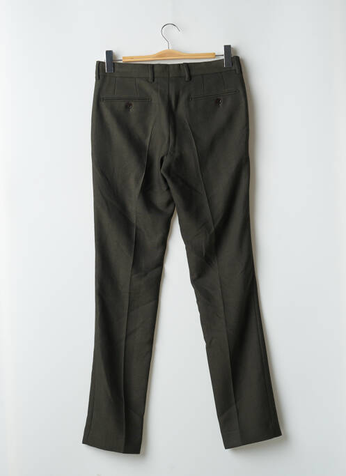 Pantalon droit stretch taille normale vert L'IMPECCABLE MARCEL homme