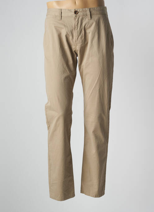 Pantalon chino beige TOM TAILOR pour homme