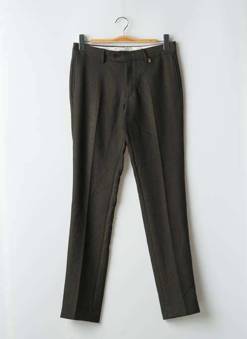 Pantalon droit vert L'IMPECCABLE MARCEL pour homme