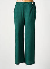 Pantalon large vert EMA BLUE'S pour femme seconde vue