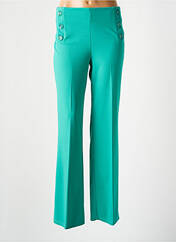 Pantalon large vert LADY LOL pour femme seconde vue