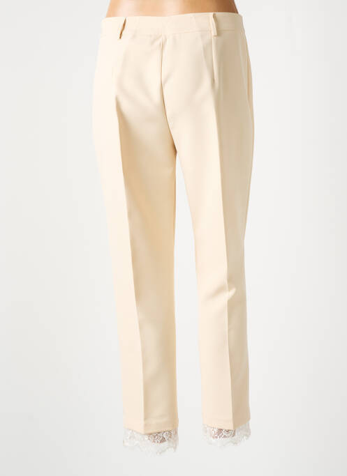 Pantalon 7/8 beige RINASCIMENTO pour femme