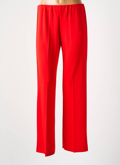 Pantalon droit rouge JAZZ pour femme