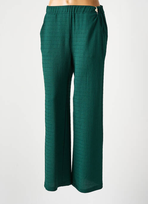 Pantalon large vert EMA BLUE'S pour femme