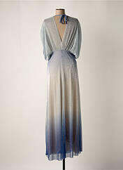 Robe longue bleu HOLLY & JOEY pour femme seconde vue