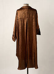 Robe longue marron VIE TA VIE pour femme seconde vue