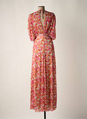 Robe longue orange HOLLY & JOEY pour femme seconde vue