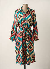 Robe mi-longue bleu VIE TA VIE pour femme seconde vue