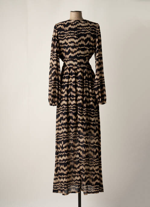 Robe longue beige OPULLENCE pour femme