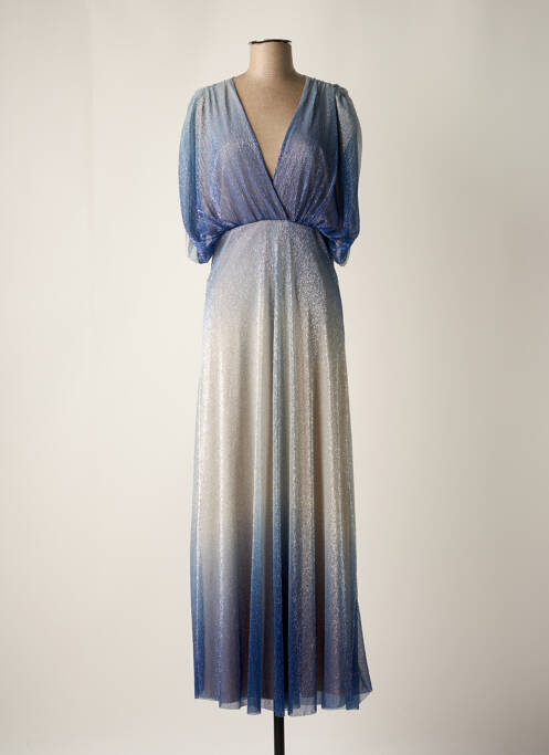 Robe longue bleu HOLLY & JOEY pour femme