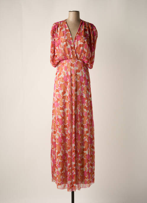 Robe longue orange HOLLY & JOEY pour femme