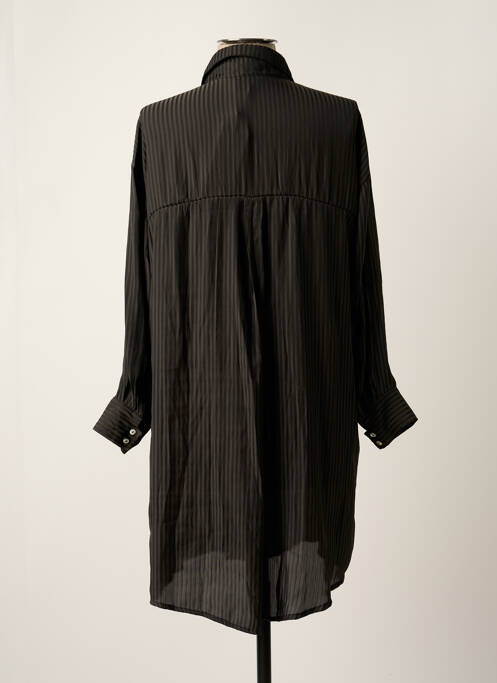 Robe mi-longue noir SKATÏE pour femme