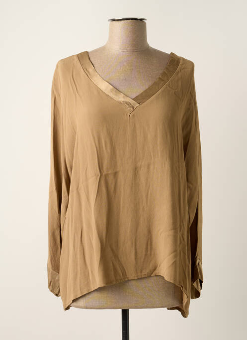 Top beige MINETTE pour femme