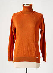 Pull col roulé orange MD'M pour femme seconde vue