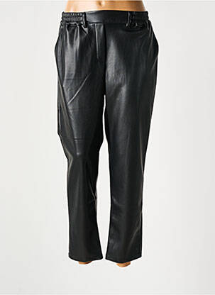 Pantalon slim taille élastique noir NINETTE femme
