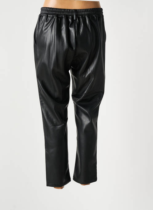 Pantalon slim taille élastique noir NINETTE femme