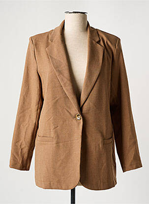 Blazer fausses poches marron SCARLET ROOS femme