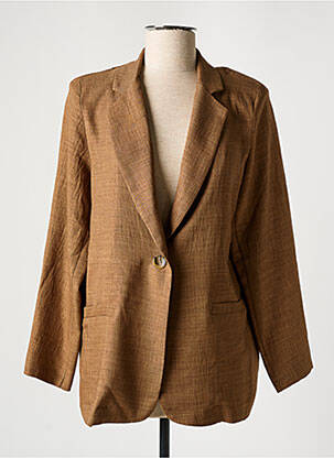 Blazer fausses poches marron SCARLET ROOS femme