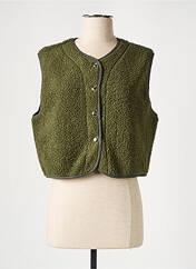 Gilet sans manche vert JANE WOOD pour femme seconde vue