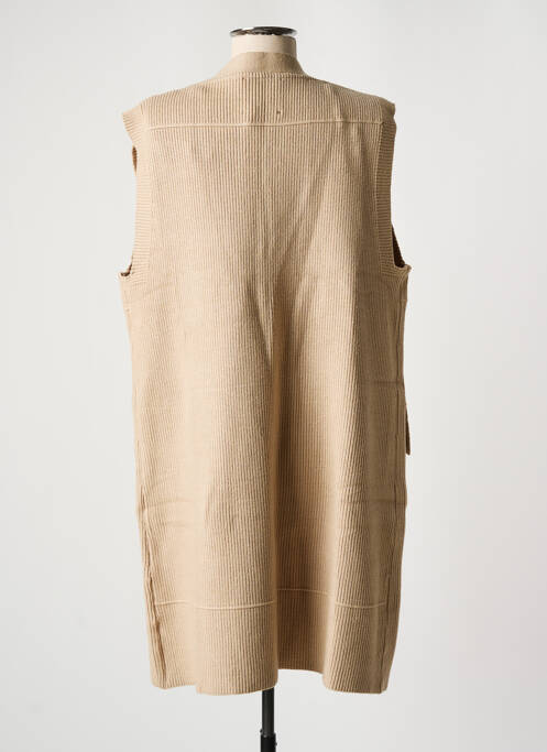 Gilet sans manche beige SKATÏE pour femme